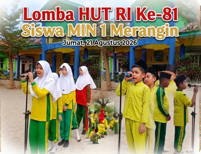 Makin Seru, Lomba Bernyanyi Estafet Siswa Kelas V & VI MIN 1 Merangin Guncang Halaman Madrasah Makin Seru, Lomba Bernyanyi Estafet Siswa Kelas V & VI MIN 1 Merangin Guncang Halaman Madrasah
