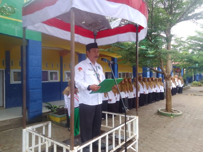 Empat Pesan Kamad, pada UPB MIN Samer.